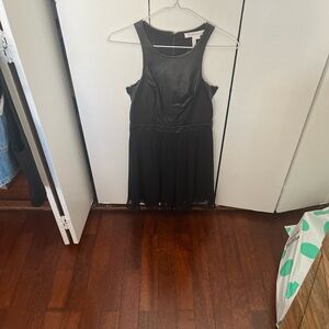 BCBGeneration Black Sleeveless Mini Dress